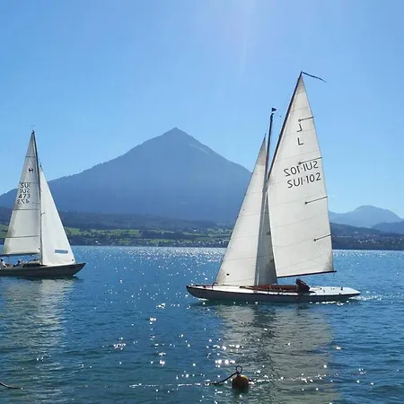 Horská chata Lake Thun Alps Scenic Views And Concierge By Swisshut *