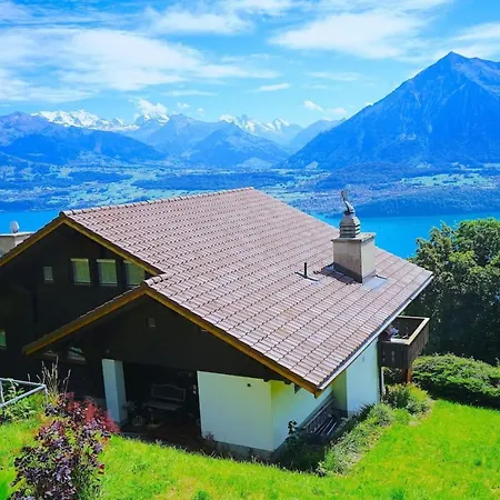 Thun Alps Scenic Views And Concierge By Swisshut * Sigriswil