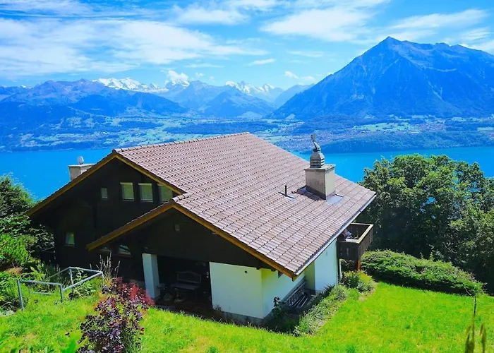 Thun Alps Scenic Views And Concierge By Swisshut * Sigriswil