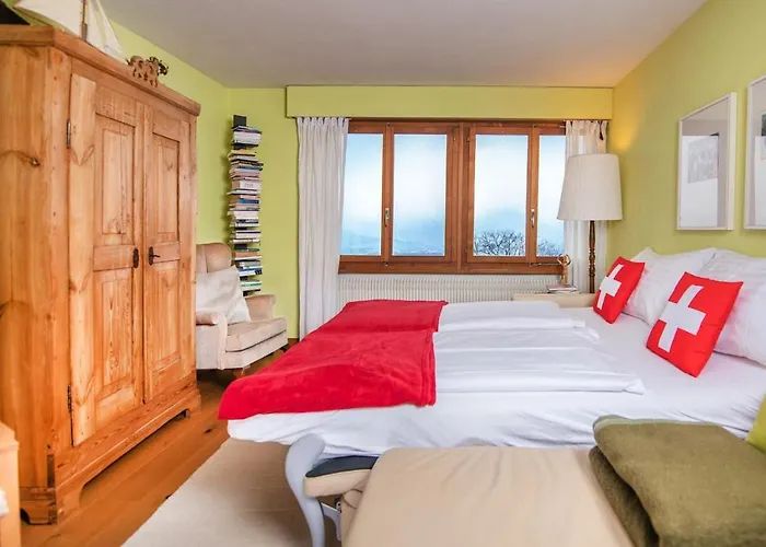 Thun Alps Scenic Views And Concierge By Swisshut * Sigriswil