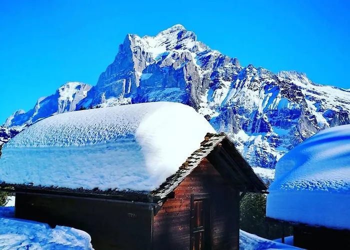 Alpesi faház Thun Alps Scenic Views And Concierge By Swisshut *