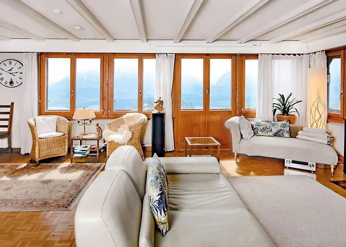 Alpesi faház Thun Alps Scenic Views And Concierge By Swisshut *