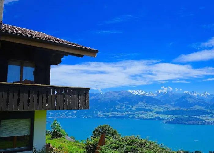 Thun Alps Scenic Views And Concierge By Swisshut * Sigriswil